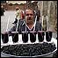 Syrian drinks seller